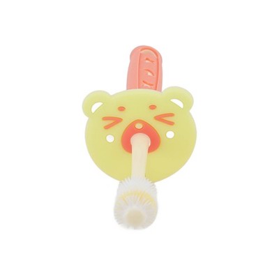 Baby Toothbrush 360° Cleaning Soft Bristles Massage Baby Teething Brush Toy SET