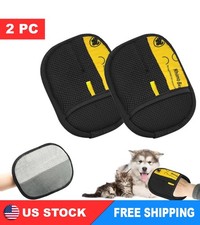 2-Pack Glove Cat Grooming Gloves Cat Hair Remover 2026 New Pet Dog Hair Remover