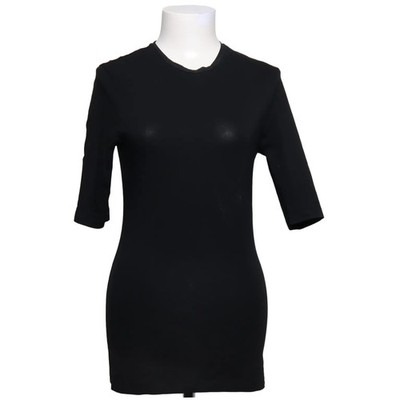 Acne Studios, T-shirt, Größe: S, Schwarz, Baumwolle/Elasthan, Einfarbig #Lkc