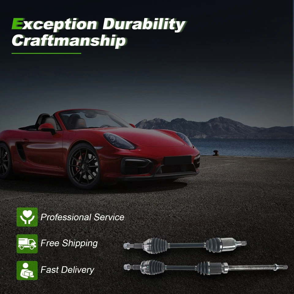 2x Front CV Axle Assembly for Nissan Pathfinder 2013-2017 Infiniti JX35 QX60 FWD - Image 4 of 4