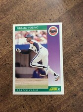 1992 Score #346 Gerald Young, Astros nm ib