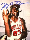 MICHAEL JORDAN Signed NBA 8x10" BULLS  Original Authentic Autograph w/COA