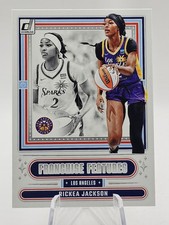 2025 Panini Donruss WNBA Franchise Features Rickea Jackson #8 Los Angeles Sparks