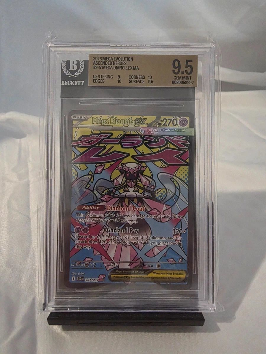 Pokémon TCG Beckett Grading Services (BGS) 9.5 Graded Individual