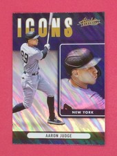 2022 Absolute Aaron Judge Icons Retail Lava #I-6 New York Yankees