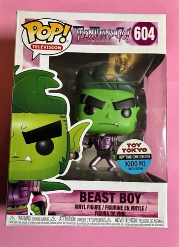 Funko Pop! Vinyl: DC Universe - Beast Boy #604 Free Shipping W/Pop Protector