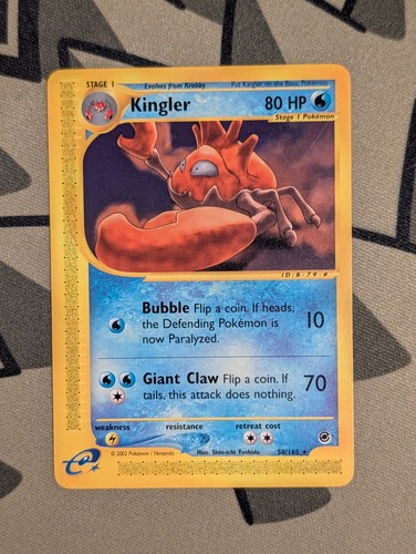 Kingler 050/165 Expedition Base Set Regular