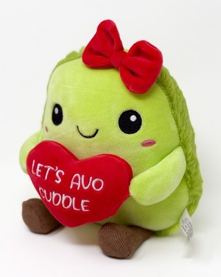 Let's Avo Cuddle Valentine's Day Avocado Heart Stuffed Plush - FREE SHIPPING