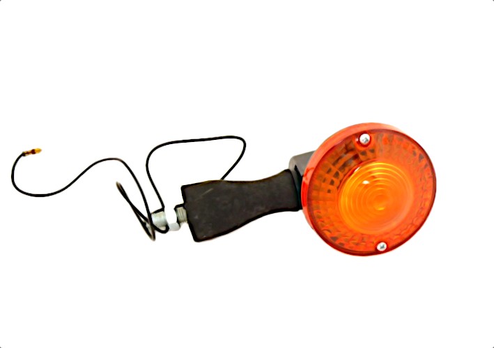 Clignotant avant arrière pour Yamaha XT 500 de 1976 à 1987 feu indicateur orange chromé