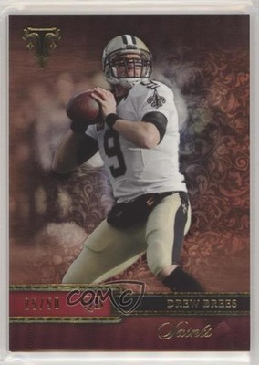 2014 Topps Triple Threads Ruby 25/50 Drew Brees #83 HOF is2