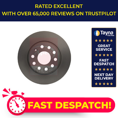 2x Brake Discs Pair Solid Rear 272mm SDK6275 Apec Blue Set 1K0615601AA Quality
