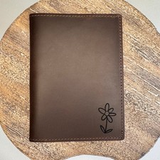 Genuine Leather Passport Holder BROWN NEUTRAL Passport Wallet NEW FAST SHIP