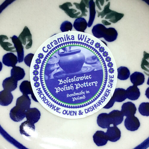 Boleslawiec Teebeutelhalter Löffelablage polnische Keramik Ceramika Wiza Blume Floral - Bild 21 von 29