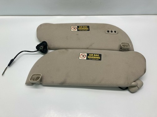 1998-2002 Lincoln Town Car Left Right Sunvisor Sun Visor Shade Set Pair LH RH - Picture 5 of 7