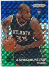 2014 Panini Prizm - Adreian Payne Blue Green Mosaic Prizm #264