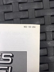 Jeu Nintendo NES Blades of Steel +livret instruction - USA 60 Htz