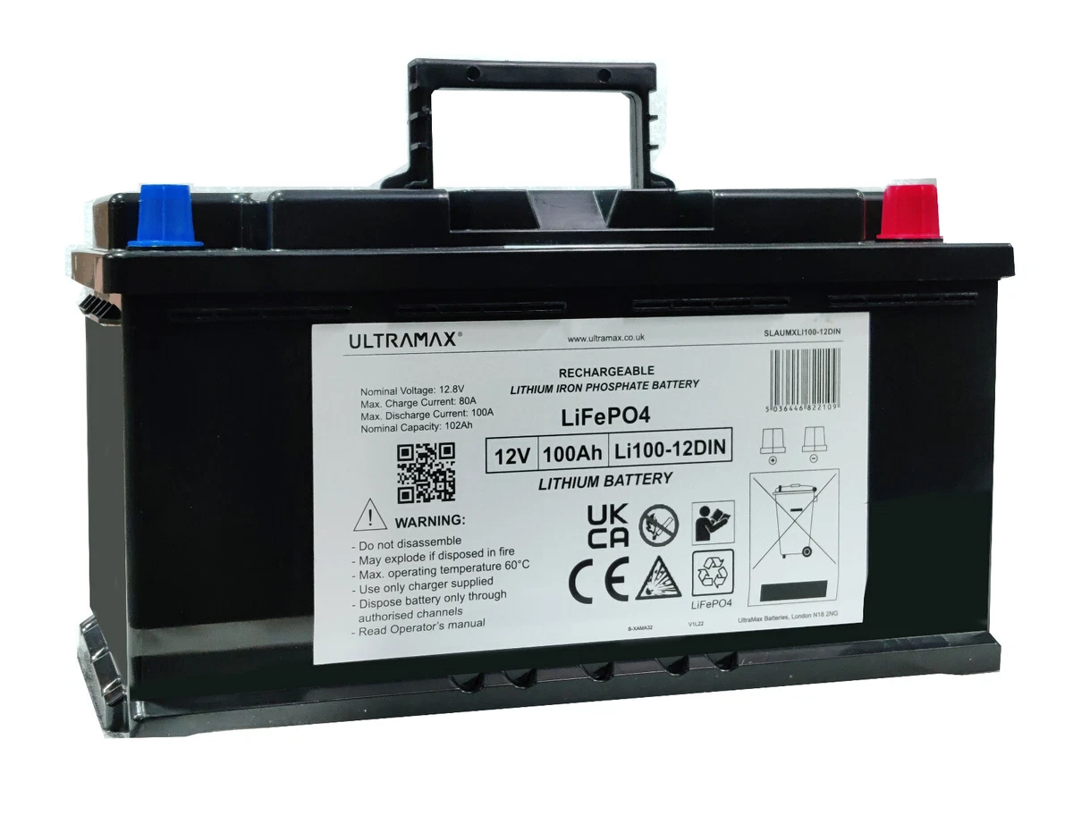 LiFePO4 Batteries for camping-cars car and RV