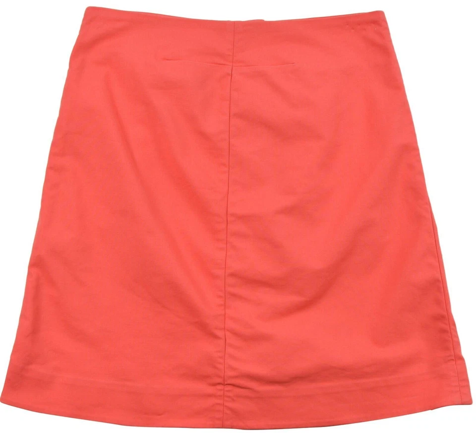 Cos Women's Short Mini Skirt a-line Pink Cotton Hook Loop Pocket Zip Size EUR-38 - Image 4 of 4