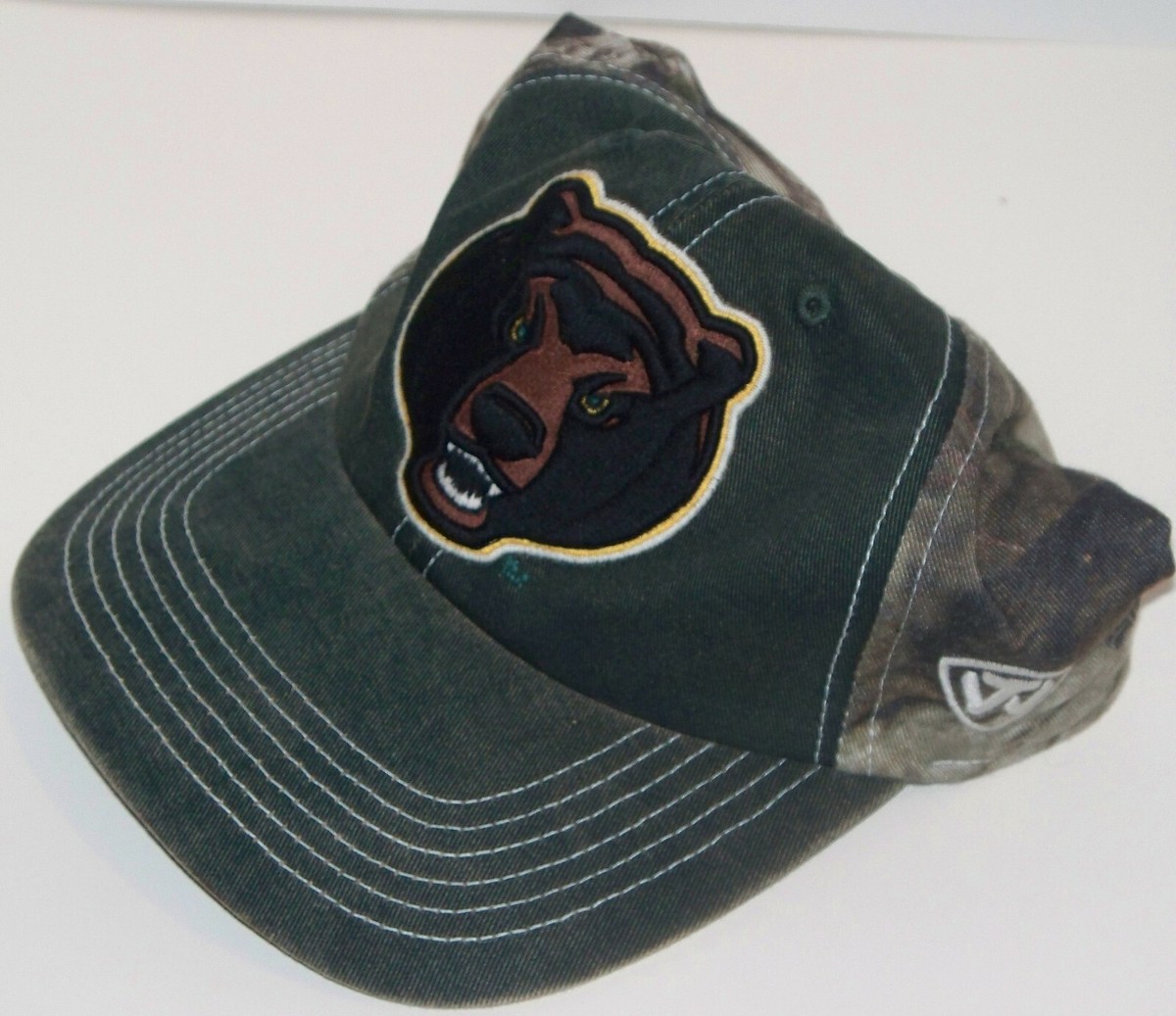Baylor Bears New Era Camo Stretch Flex Fit Hat S/M Nike Men main image 2