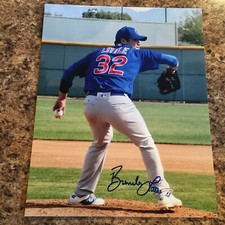 Brendon Little Signed 8x10 Photo Chicago Cubs Autograph