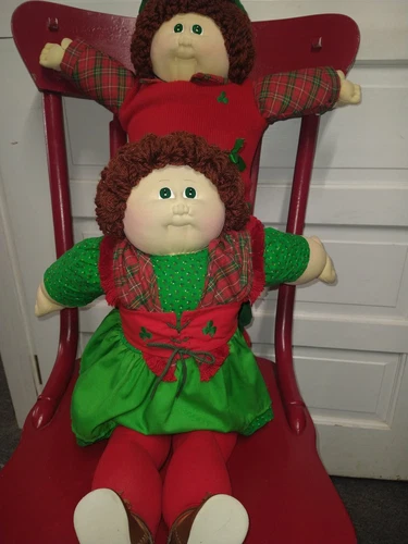 Vintage Original Xavier Roberts, Irish 1985 Limited Editon Cabbage Patch Dolls