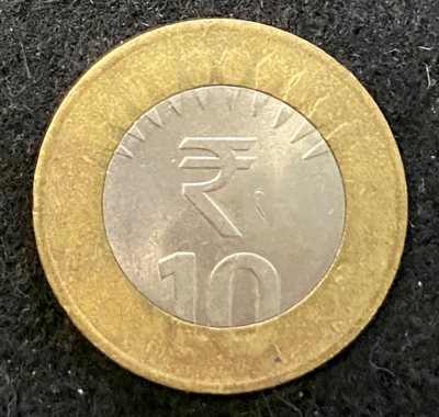 10 Rupee Indian Coins