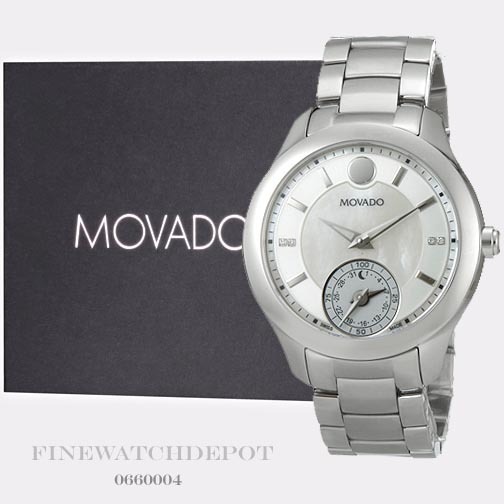 Authentic Stainless Steel Men's Movado Bellina Bracelet Smart