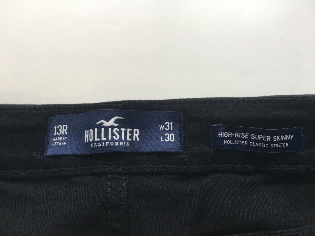 Hollister ブラックデニム W31 L30 Hollister W31 L30 Black Classic Straight Men Jeans | eBay