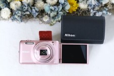   Nikon COOLPIX S6600 Pink 16.0MP Digital Camera From JAPAN