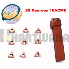 Indexable Threading Inserts 29  16ER10ACME Lathe Tool Holder SER1616H16