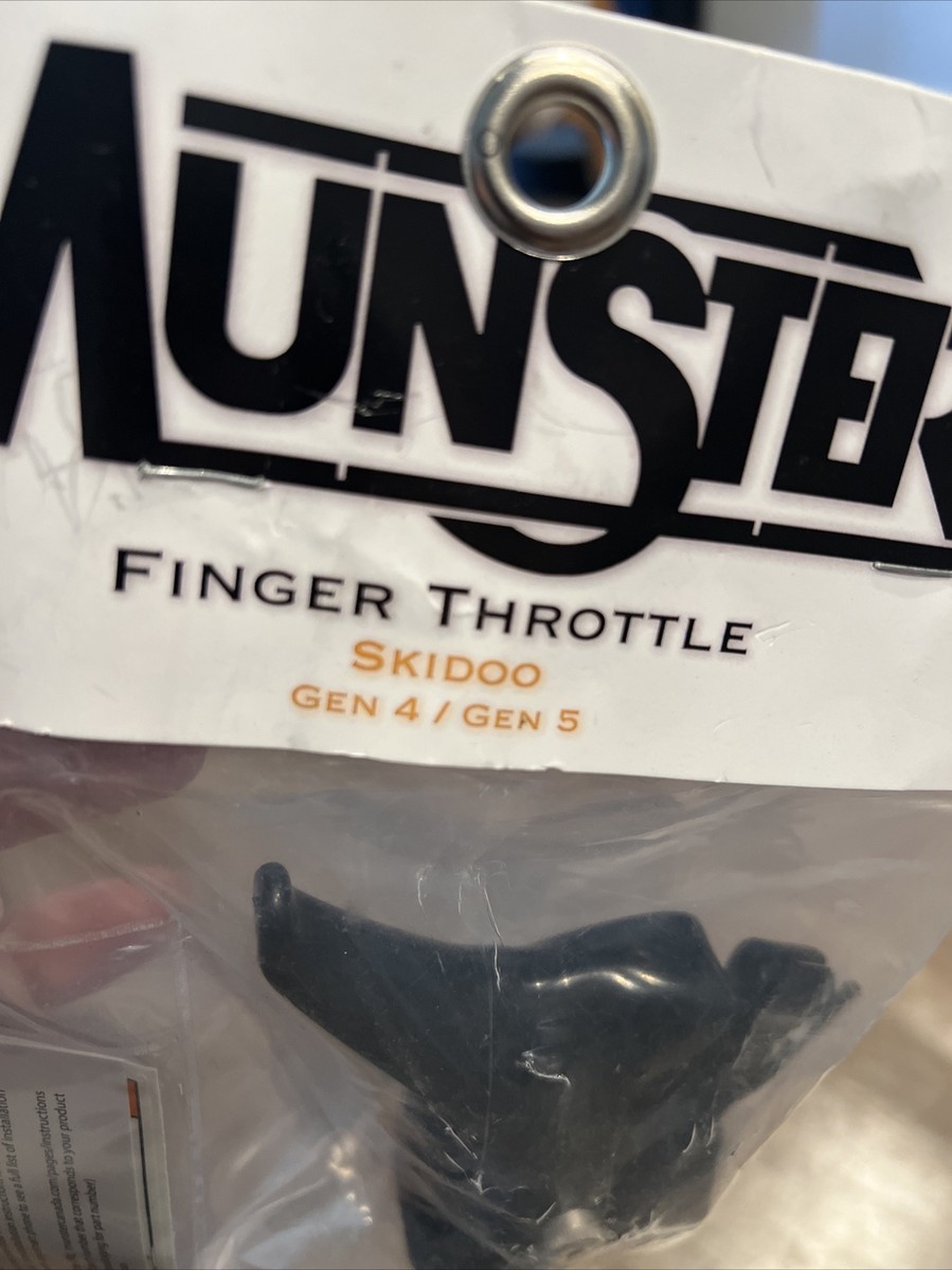 MUNSTER Finger Throttle FTG02B Skidoo Gen 4/5 | eBay MUNSTER Finger Throttle FTG02B Skidoo Gen 4/5 | eBay