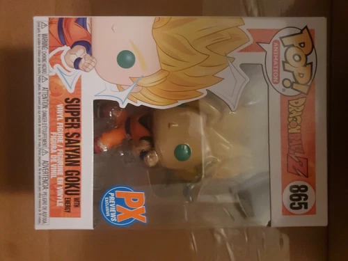 Funko Pop! Dragon Ball Z Super Saiyan 2 Goku #865- Grea Condition PX Exclusive!!