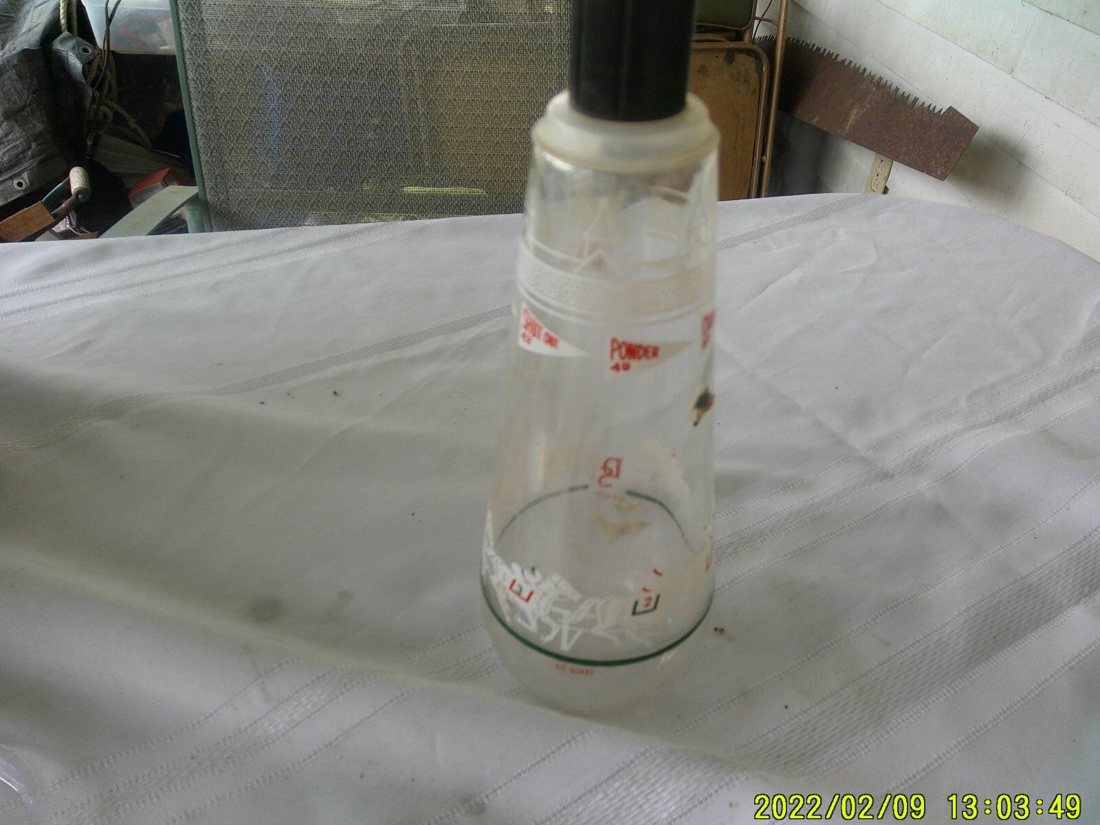 VINTAGE DOUBLE SPRINGS KENTUCKY DERBY BOTTLE