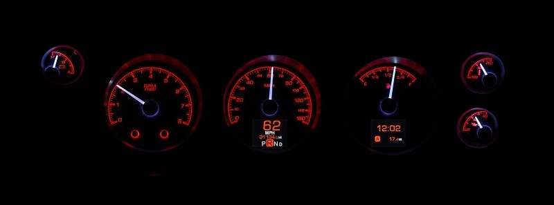 Dakota Digital 1970-72 Chevelle SS Monte Carlo El Camino Gauge Kit HDX-70C-CVL-K Foto 3 de 4