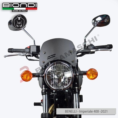 CUPOLINO MOTO PER BENELLI IMPERIALE 400 CAFFE BLACK BIONDI 8010393 - Foto 4 di 5