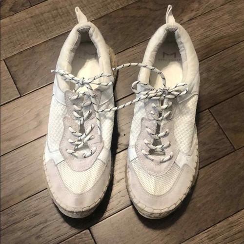 Marc Fisher LTD Sneakerdrille White EspadrilleStep Sneakers Size 9 Casual Shoes