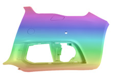 Audi A1 8X 2010-2014 Frontstoßstange Ecke links SRA PDC lackiert in Wunschfarbe