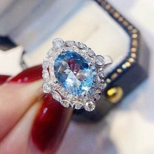 Gorgeous Cubic Zircon Women 925 Silver Plated,Gold Plated Ring Jewelry Sz 6-10 - Picture 11 of 42