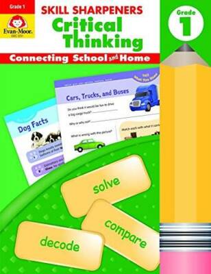Skill Sharpeners Critical Thinking, Grade 1 - Paperback - GOOD