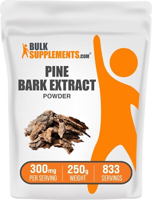 BulkSupplements Pine Bark Extract Powder 250g - 300 mg Per Serving
