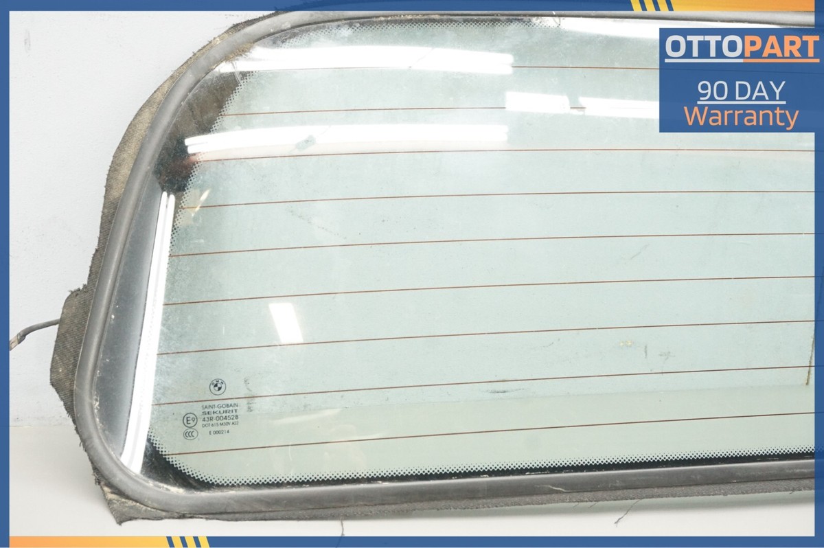 2003-2008 BMW E85 Z4 Roadster & Convertible Rear Wind Shield Glass