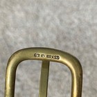 Old Navy Kids Genuine Leather Braided Brown Belt Vtg Boys Girls Sz S Small Brass — photo 9