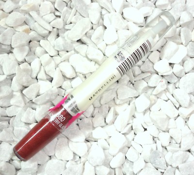 Maybelline SUPERSTAY POWER GLOSS Lippenstift Farbe 380 Blackberry Glaze Neu