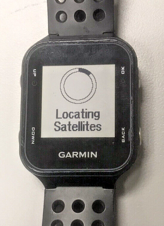 Garmin Approach S20 GPS Rangefinder Golf Watch Black w/ Charger