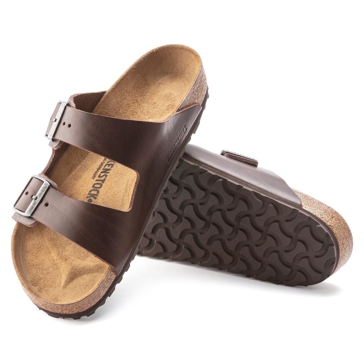 Birkenstock Nubuck Leather ARIZONA GRIP - Vintage Wood Roast BNIB