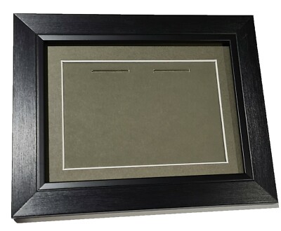 Black Medal Display Frame - 35x25cm For Military, Sports, Or Award Medals