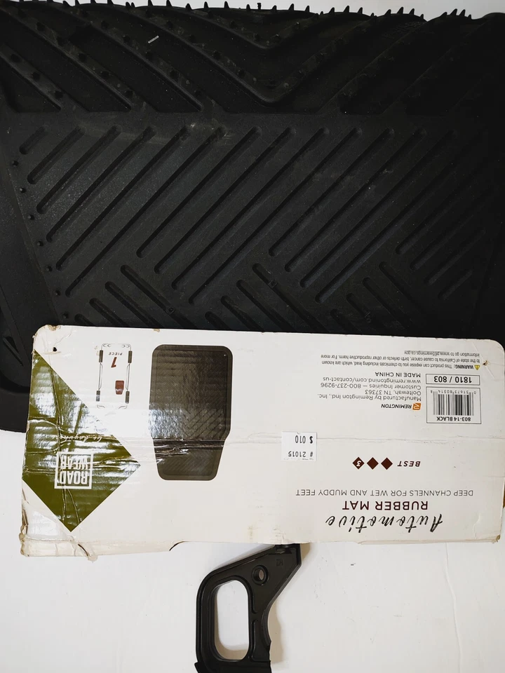 Remington Automotive Rubber Mat 803-14 Black - Image 3 of 4