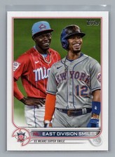 2022 Topps #98 NL East Division Smiles