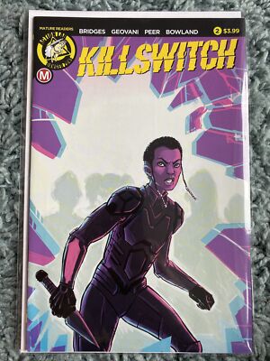 KillSwitch #2 2019 Action Lab Danger Zone Comics Kill Switch Sent In Cb Mailer