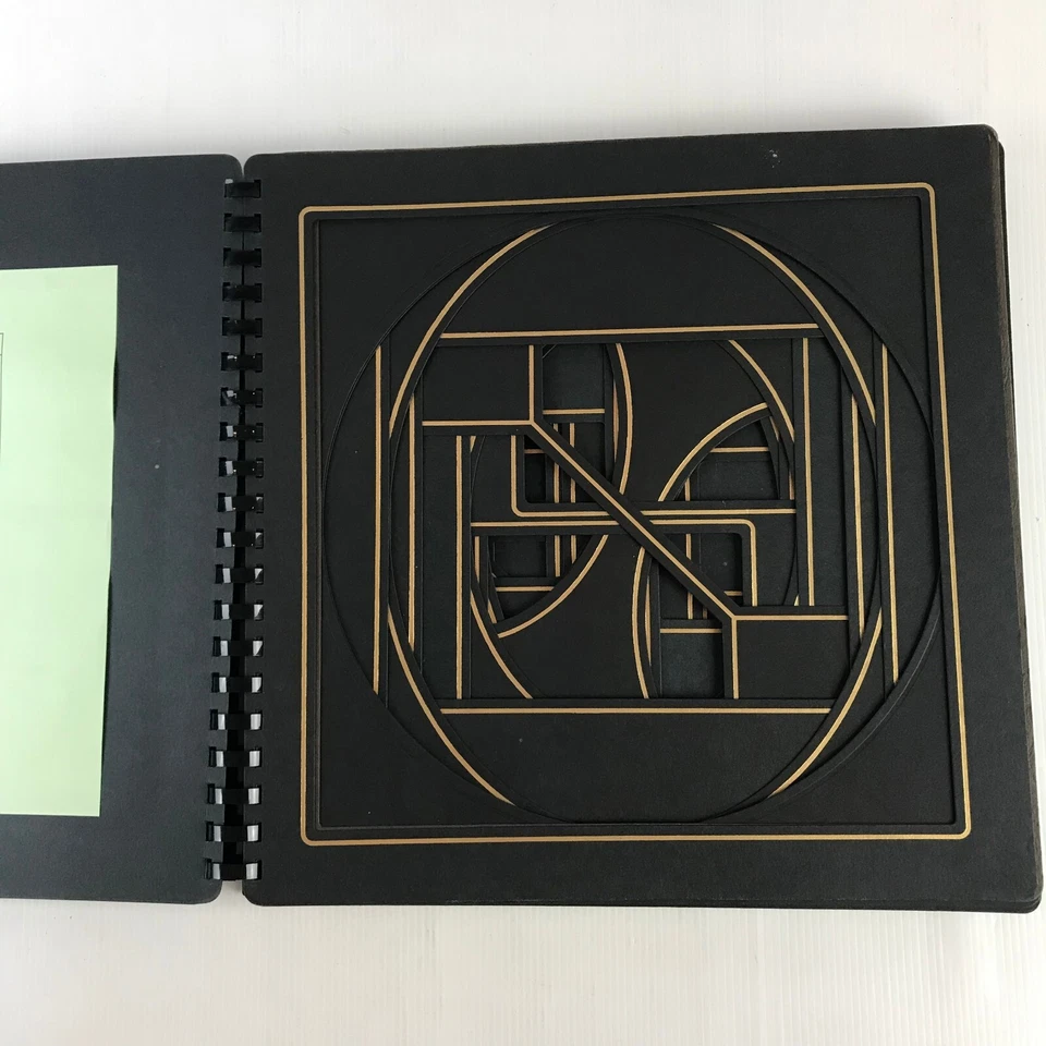 Kit selector de alfombrillas vintage (montajes y álbumes de fotos) PTY.LTD. Alfombrillas álbum boda 12" Foto 3 de 4